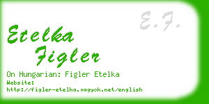 etelka figler business card